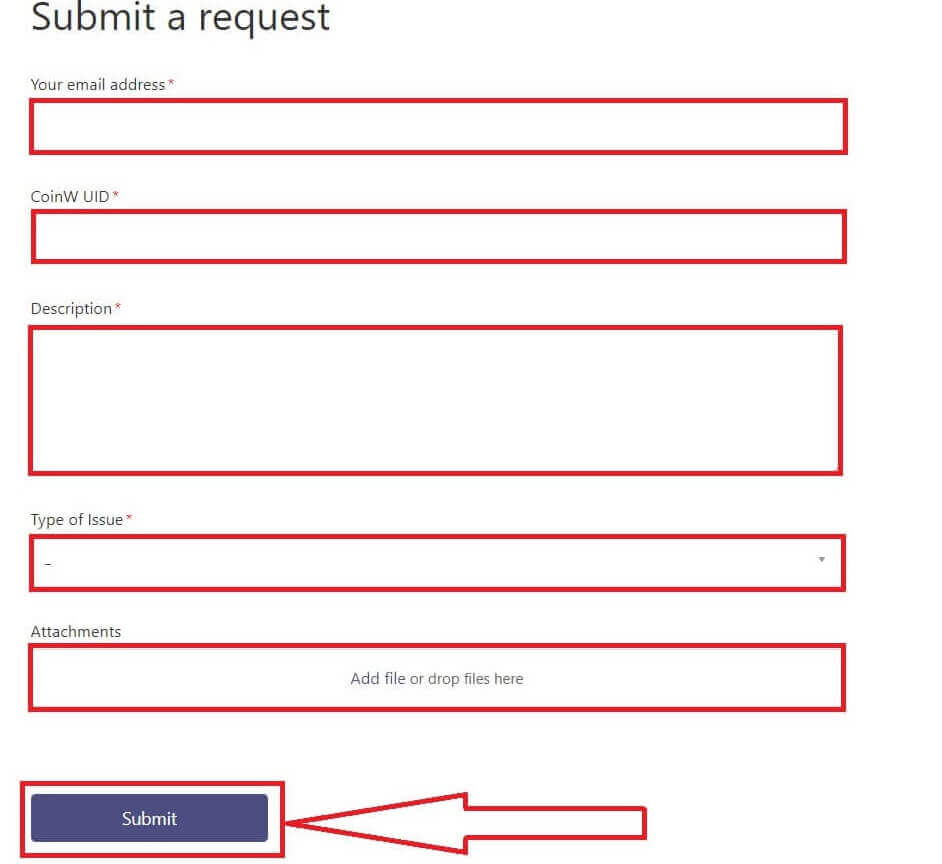 How to Contact CoinW Support