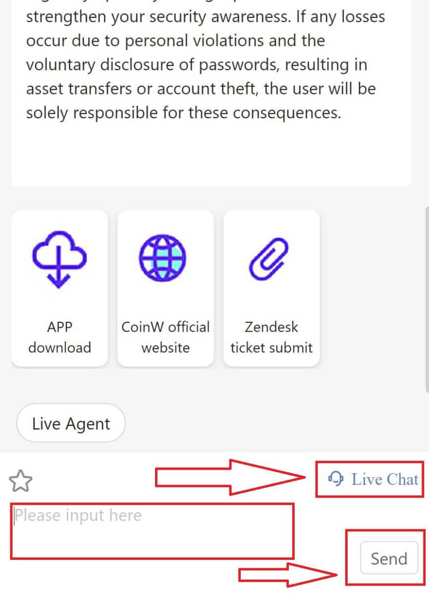 How to Contact CoinW Support