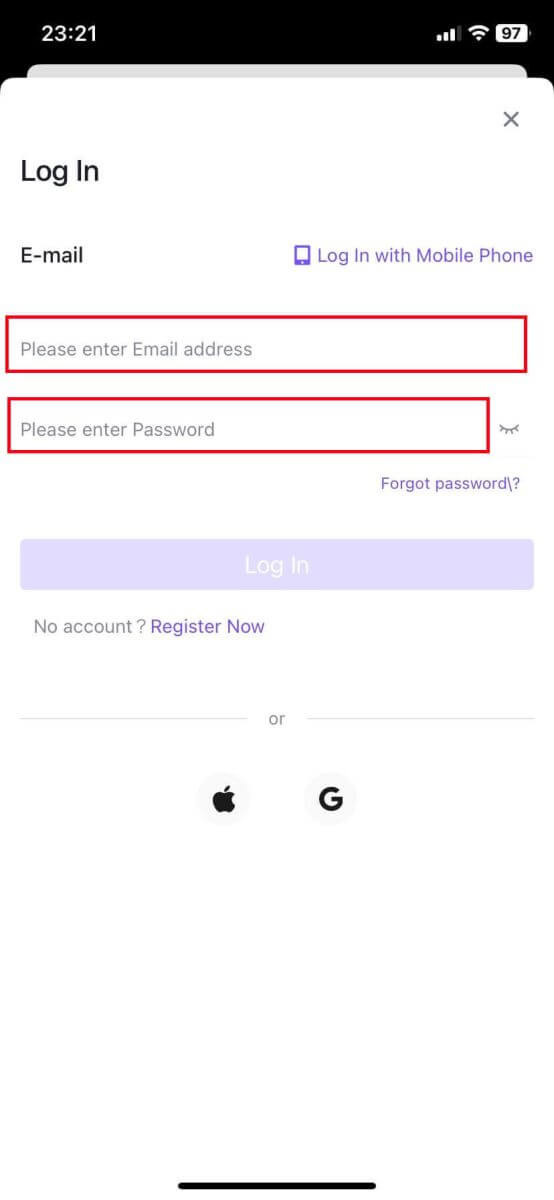 Maitiro ekusaina uye kubvisa kubva kuCoinW Maitiro ekusaina uye kubvisa kubva kuCoinW