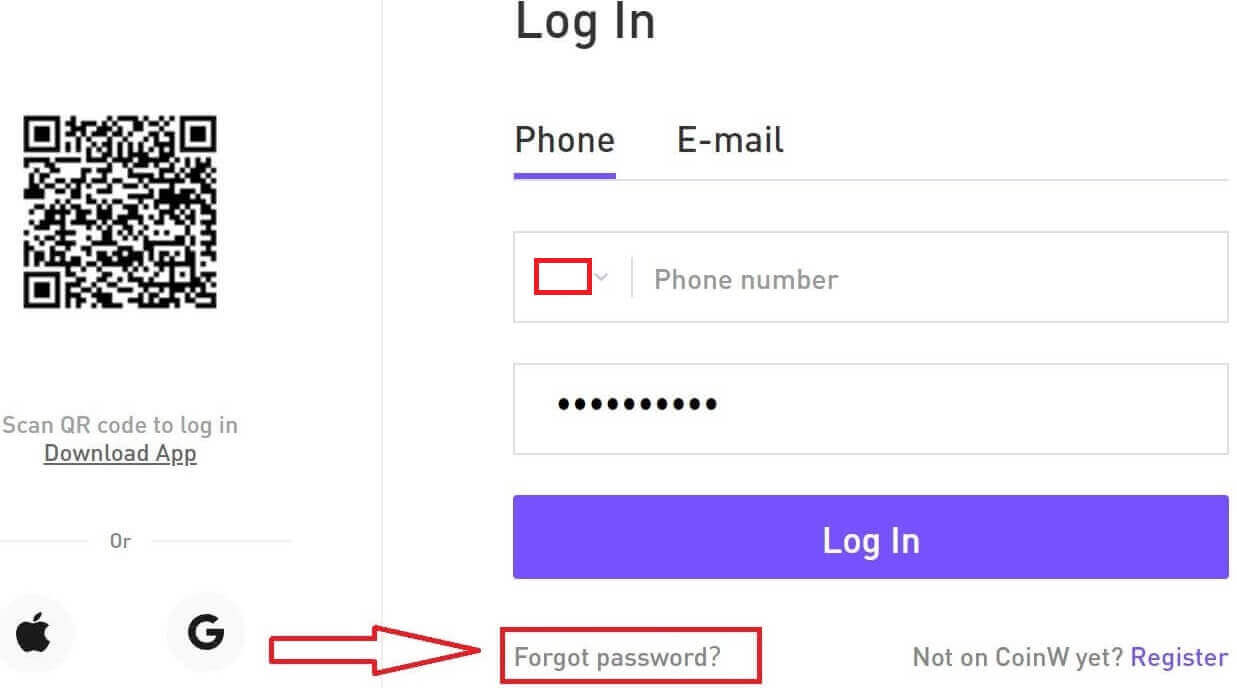 How to Sign Up and Login to a CoinW account