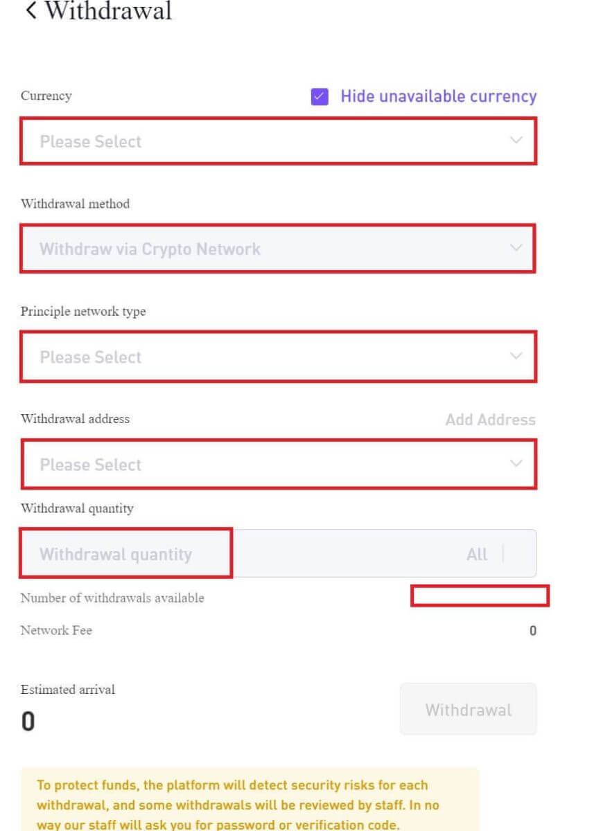 How to Withdraw from CoinW